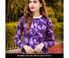 Women Tie Dye Track Suit WTS-11